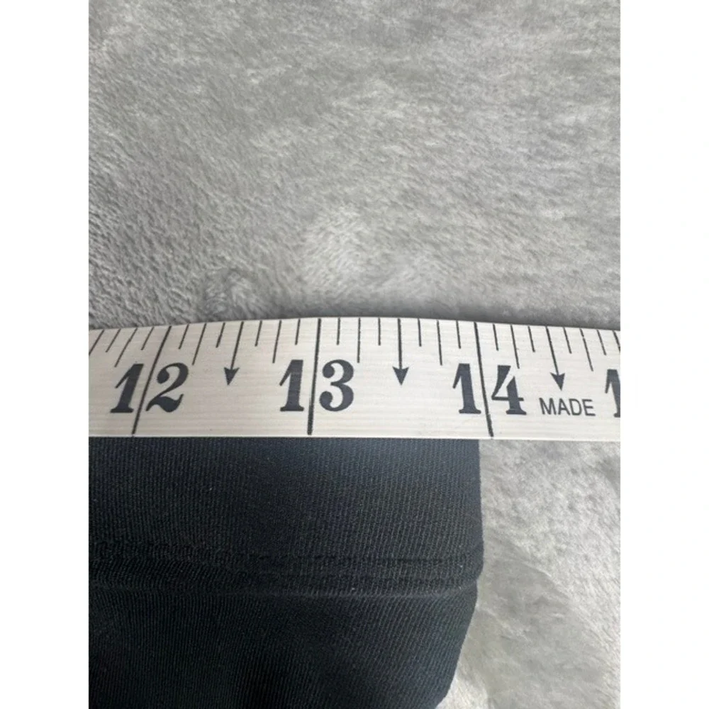 Nike Dri-FIT Womens Medium Black Athletic Capri Running Tights Drawstring Pocket